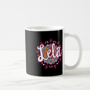 Mug Mandala Lela Femmes Grand-mère Noël Anniversaire M