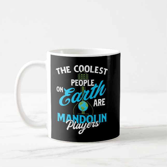 Mug Mandolin Lover Les Gens Les Plus Cools Sur Terre S (Gauche)