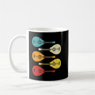 Mug Mandolin Lover Retro Vintage Mandolin Musique Cade