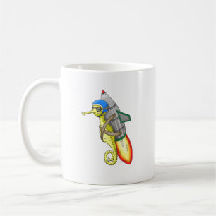 Mug Manège de jetpack hippocampe sous la mer