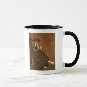 Mug Manet   Berthe Morisot avec une fan, 1872