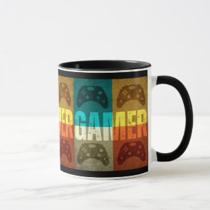 MUG MANETTE DE JEU VIDÉO RÉTRO GAMER