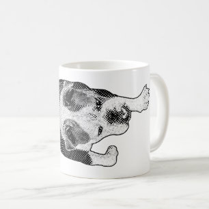 Mug Manga Point Chien Entre Dans Des Moments Matinaux 