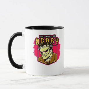 Mug Manger Boire Et Être Effrayant Frankenstein Hallow