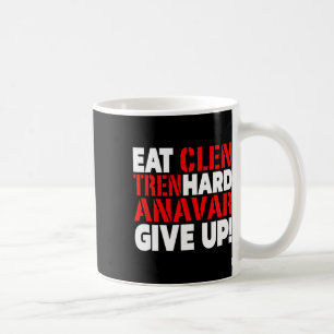 Mug Manger Clen - Tren Fort - Ne Jamais Abandonner le