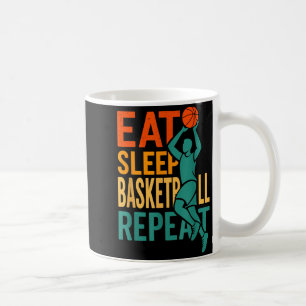 Mug Manger dormir basket répéter