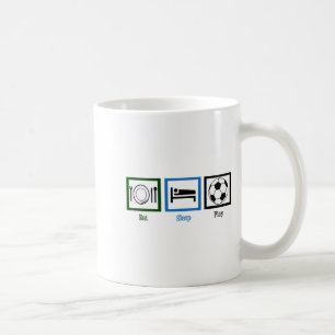 Mug Manger Dormir Jouer Football Enfants Futbol T Shir
