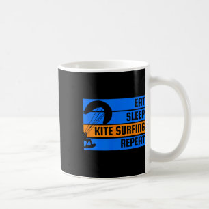 Mug Manger Dormir Kite Surfing Répéter Kite Surfeur