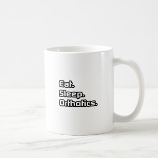 Mug Manger. Dormir. Orthotique.