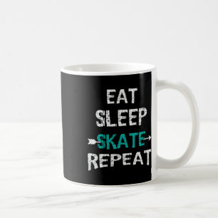Mug Manger Dormir Patiner Répéter Patinage sur glace H