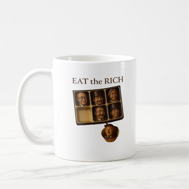 Mug Manger Les Riches Classique (Gauche)