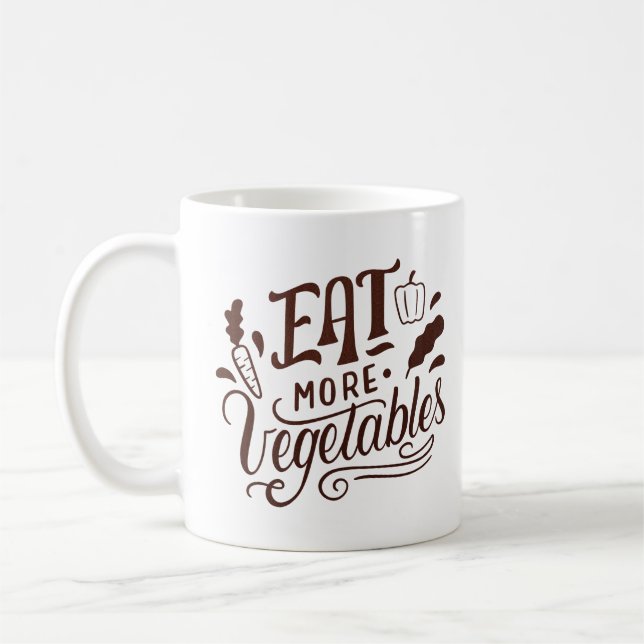 MUG MANGER PLUS DE LÉGUMES (Gauche)