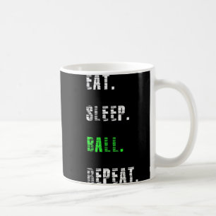 Mug Manger Sleep Ball Répéter Basketball Cadeau