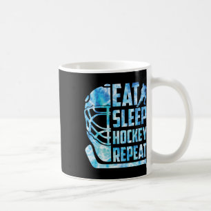 Mug Manger Sommeil Hockey Répéter Drôle Adulte Entraîn