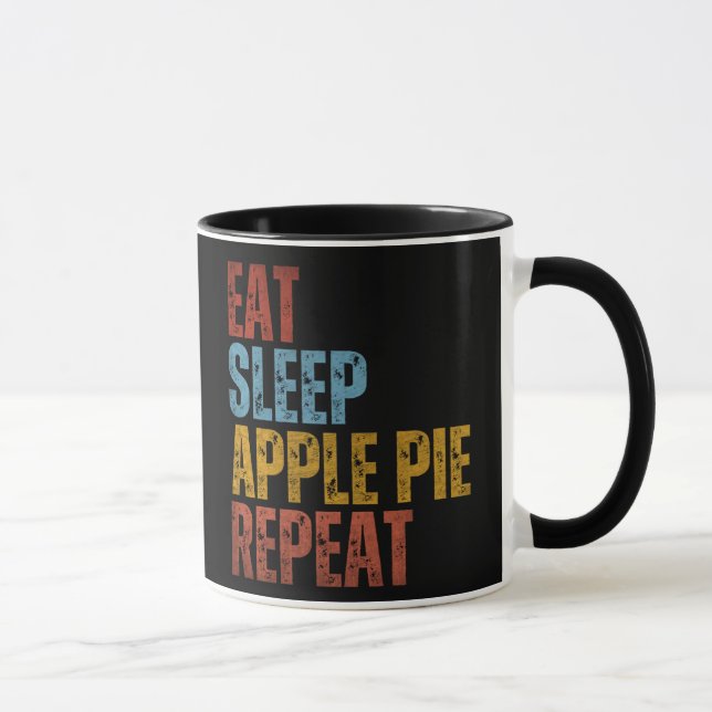 MUG MANGER SOMMEIL POMME PIE RÉPÉTER (Droite)