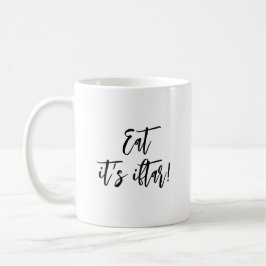Mug Mangez C’est l’Iftar drôle Ramadan Simple Minimali