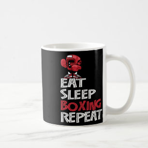Mug Mangez La Boxe De Sommeil Répétez Les Cadeaux De C