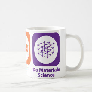 Mug Mangez le sommeil font la science des matériaux