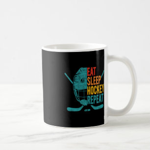 Mug Mangez le sommeil Hockey Répéter Hockey amusant Ho