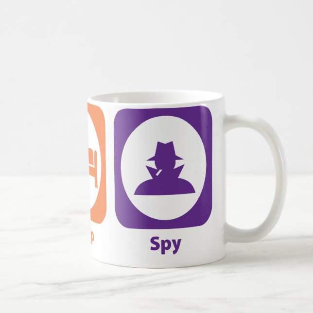 Mug Mangez l'espion de sommeil (Droite)