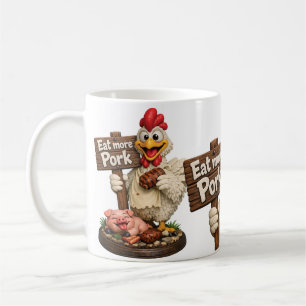 Mug Mangez Plus de Porc