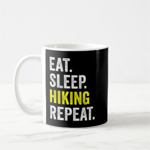 Mug Mangez Randonnée de sommeil Répétez Chemise, Drôle