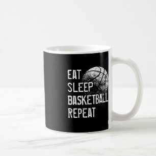 Mug Mangez Sleep Basketball Répétition pour Hommes Fem