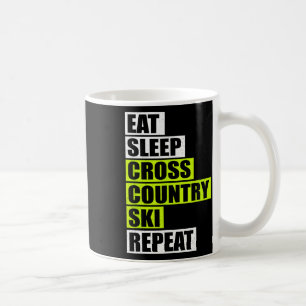 Mug Mangez Sleep Cross Country Repeat Skier Sports d'h