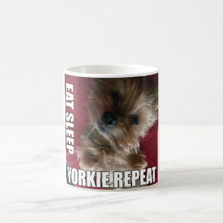 Mug Mangez ! Sommeil ! Yorkie ! Répétition ! :)