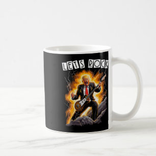Mug Mania musicale Drôle de Donald Trump jouant de la