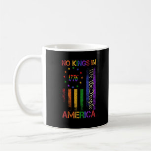 Mug Manifestation Patriotique Pas De Rois En Amérique