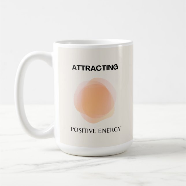 Mug Manifestation, Spiritualité Positive, Affirmation  (Gauche)