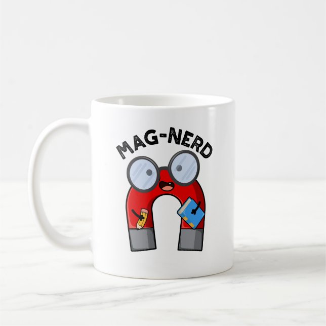 Mug Manipuler de magnétisme Nerd marrant nerd (Gauche)