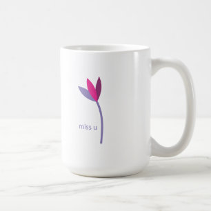 Mug manquez-vous fleur