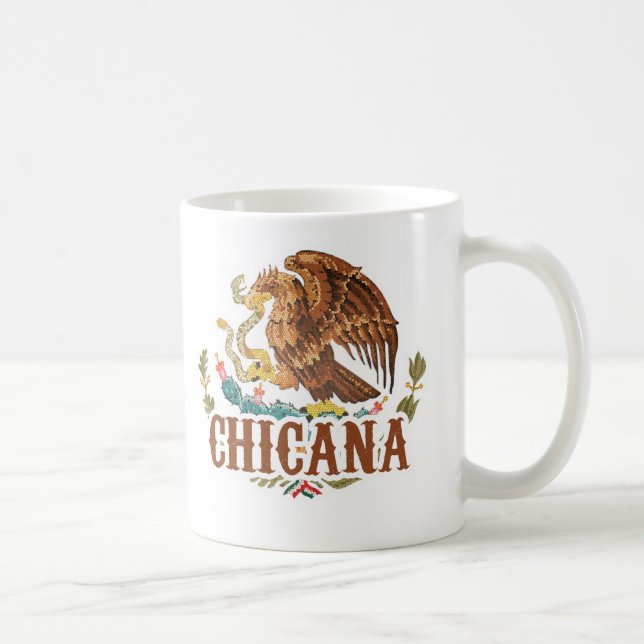 Mug Manteau de Chicana Mexique des bras (Droite)