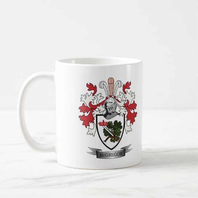 Mug Manteau de crête de famille de McGregor des bras (Gauche)