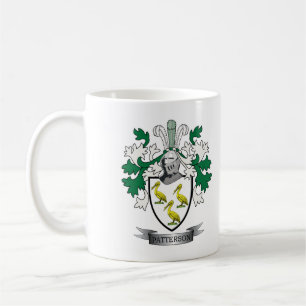 Mug Manteau de crête de famille de Patterson des bras