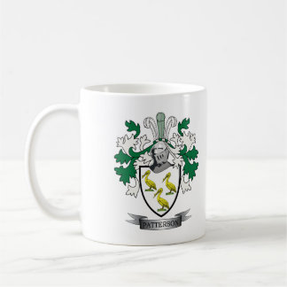 Mug Manteau de crête de famille de Patterson des bras