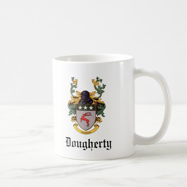Mug Manteau de Dougherty des bras personnalisable (Droite)