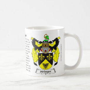 Mug Manteau de famille de lisse des bras