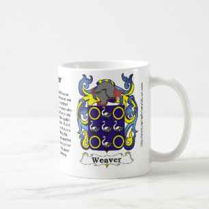 Mug Manteau de famille de tisserand des bras Stein