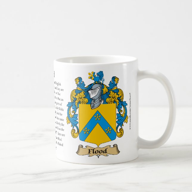 Mug Manteau de famille d'inondation des bras (Droite)