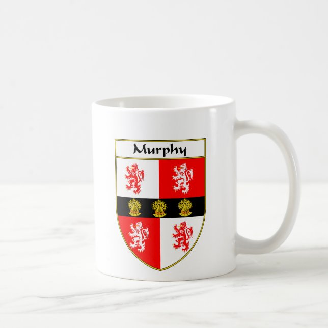 Mug Manteau de Murphy des bras/de crête de famille (Droite)