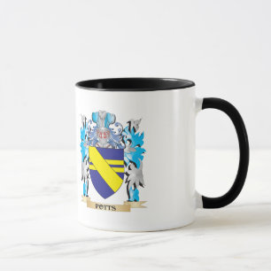 Mug Manteau de Potts des bras - crête de famille