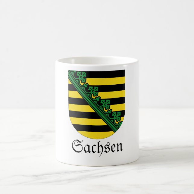 Mug Manteau de Saxe Wappen des bras (Centre)