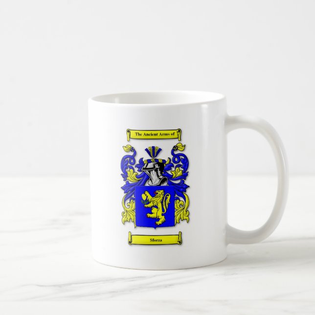 Mug Manteau de Sforza des bras (Droite)