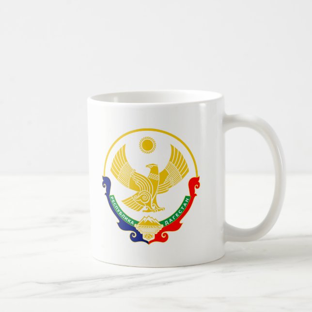 Mug Manteau des bras de Dagestan (Droite)