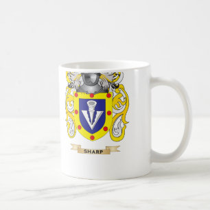 Mug Manteau des bras pointu (crête de famille)