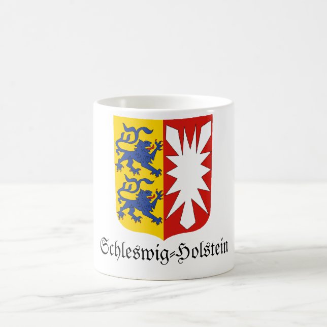 Mug Manteau du Schleswig-Holstein Wappen des bras (Centre)