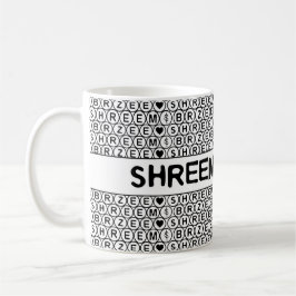 Mug Mantra argent White Chant Shreem Brzee